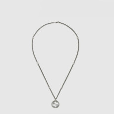 구찌 남/녀 인터로킹 G 목걸이 - Gucci Unisex Interlocking G Necklace - acc7685x
