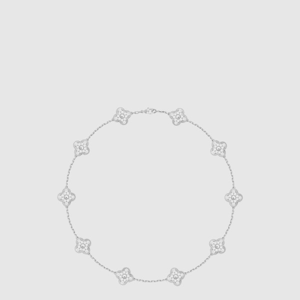 반클리프 아펠 여성 빈티지 알함브라 네크리스 - Van Cleef & Arpels Womens Vintage Alhambra Necklace - acc7815x