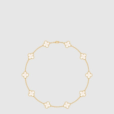 반클리프 아펠 여성 빈티지 알함브라 네크리스 - Van Cleef & Arpels Womens Vintage Alhambra Necklace - acc7820x