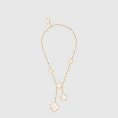 반클리프 아펠 여성 매직 알함브라 네크리스 - Van Cleef & Arpels Womens Magic Alhambra Necklace - acc7824x