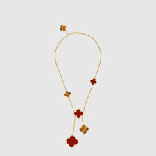 반클리프 아펠 여성 매직 알함브라 네크리스 - Van Cleef & Arpels Womens Magic Alhambra Necklace - acc7825x