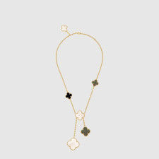 반클리프 아펠 여성 매직 알함브라 네크리스 - Van Cleef & Arpels Womens Magic Alhambra Necklace - acc7826x