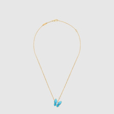 반클리프 아펠 여성 투 버터플라이 펜던트 네크리스 - Van Cleef & Arpels Womens Two Butterfly Pendant Necklace - acc7830x