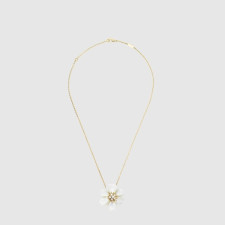 반클리프 아펠 여성 로즈 드 노엘 펜던트 네크리스 - Van Cleef & Arpels Womens Rose de Noël Pendant Necklace - acc7832x