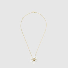 반클리프 아펠 여성 로즈 드 노엘 펜던트 네크리스 - Van Cleef & Arpels Womens Rose de Noël Pendant Necklace - acc7832x