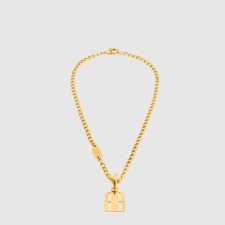 발렌시아가 남성 나노 씬 네크리스 - Balenciaga Mens Nano Thin Necklace - acc7504x