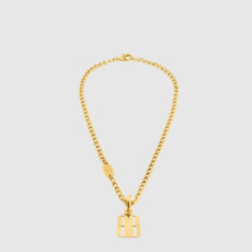 발렌시아가 남성 나노 씬 네크리스 - Balenciaga Mens Nano Thin Necklace - acc7504x