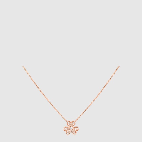 반클리프 아펠 여성 리볼 펜던트 미니 네크리스 - Van Cleef & Arpels Womens Frivole Pendant Mini Necklace - acc7834x