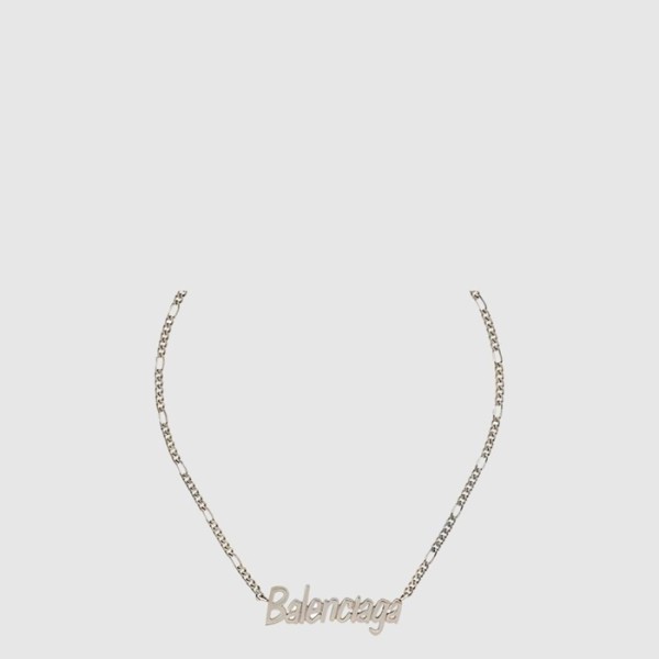 발렌시아가 남성 이니셜 디자인 네크리스 - Balenciaga Mens Initial Design Necklace - acc7513x