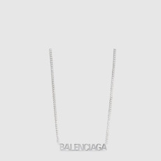 발렌시아가 남성 로고 드롭 네크리스 - Balenciaga Mens Logo Drop Necklace - acc7515x