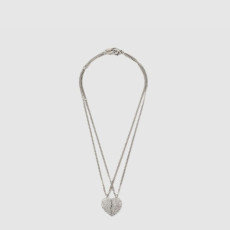 발렌시아가 남성 러블리록 더블 네크리스 - Balenciaga Mens Lovely Rock Double Necklace - acc7516x