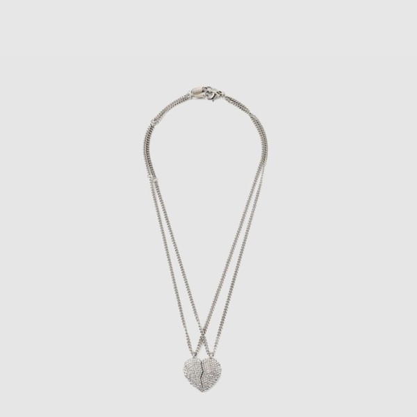 발렌시아가 남성 러블리록 더블 네크리스 - Balenciaga Mens Lovely Rock Double Necklace - acc7516x