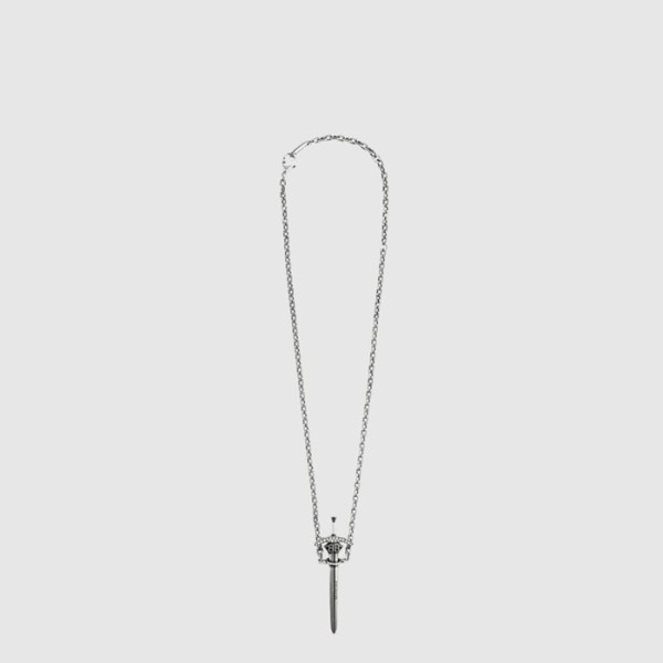 발렌시아가 남성 고스 스워드 네크리스 - Balenciaga Mens Goth Sword Necklace - acc7518x