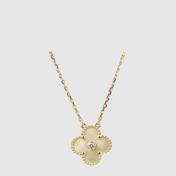 반클리프 아펠 여성 빈티지 알함브라 홀리데이 펜던트 네크리스 - Van Cleef & Arpels Womens Vintage Alhambra Holiday Necklace - acc7843x