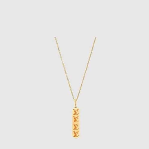 루이비통 남성 LV 스케이트보드 네크리스 - Louis vuitton Mens LV Skateboard Necklace - acc7587x