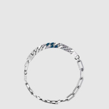 루이비통 남성 체인 링크 패치 네크리스 - Louis vuitton Mens Chain Link Patch Necklace - acc7592x