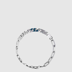 루이비통 남성 체인 링크 패치 네크리스 - Louis vuitton Mens Chain Link Patch Necklace - acc7592x