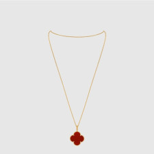 반클리프 아펠 여성 매직 알함브라 롱 네크리스 - Van Cleef & Arpels Womens Magic Alhambra Long Necklace - acc7857x
