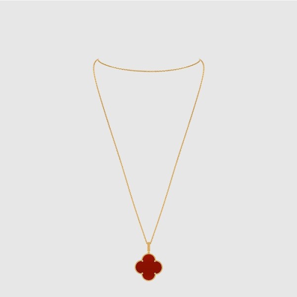 반클리프 아펠 여성 매직 알함브라 롱 네크리스 - Van Cleef & Arpels Womens Magic Alhambra Long Necklace - acc7857x