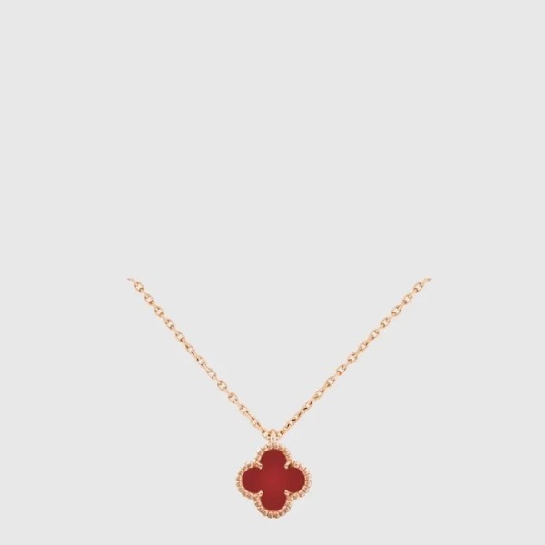 반클리프 아펠 여성 스위트 알함브라 펜던트 네크리스 - Van Cleef & Arpels Womens Sweet Alhambra Pendant Necklace - acc7861x