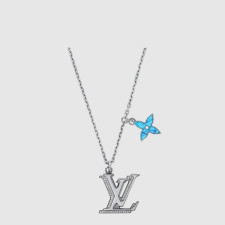 루이비통 남성 LV 이니셜 목걸이 - Louis vuitton Mens LV Initial Necklace - acc7671x