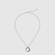 까르띠에 여성 트리니티 펜던트 세라믹 다이아몬드 네크리스 - Cartier Womens Trinity Pendant Ceramic Diamond Necklace - acc7934x