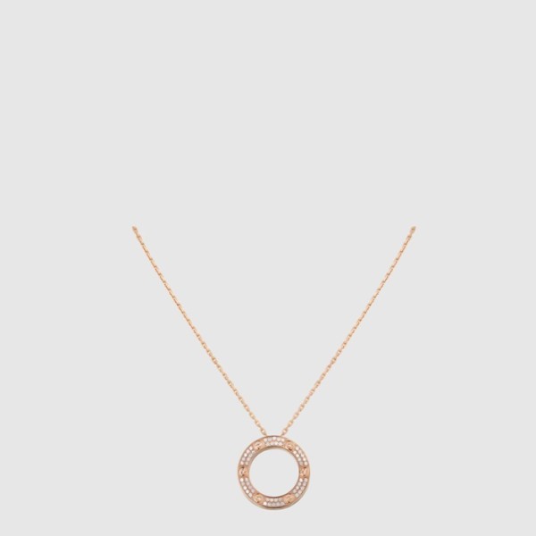 까르띠에 여성 러브 펜던트 네크리스 - Cartier Womens Love Pendant Necklace - acc7964x