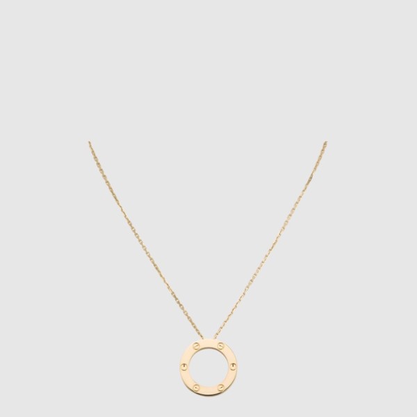까르띠에 여성 러브 펜던트 네크리스 - Cartier Womens Love Pendant Necklace - acc7965x