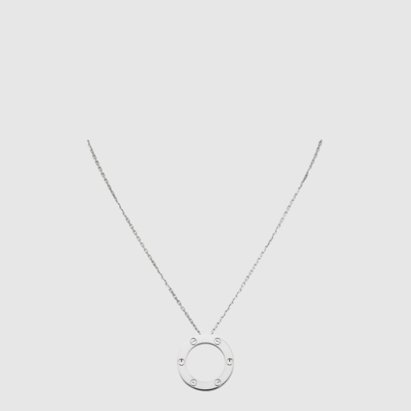 까르띠에 여성 러브 펜던트 네크리스 - Cartier Womens Love Pendant Necklace - acc7966x