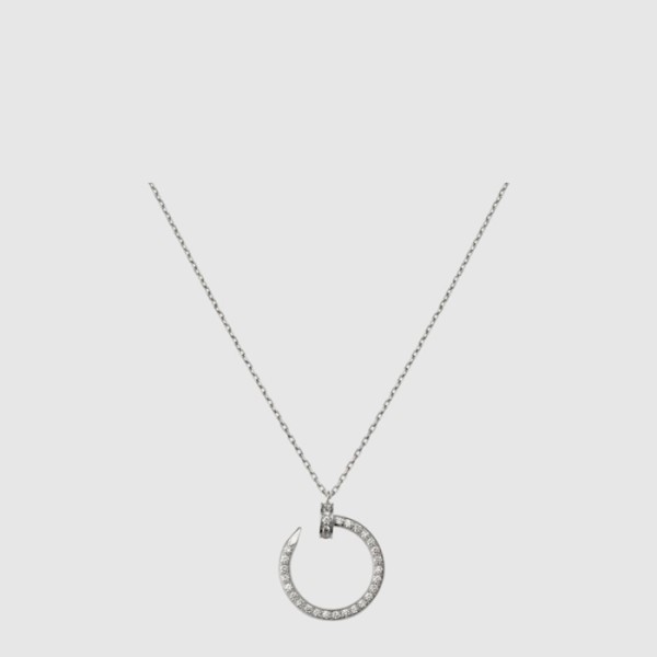 까르띠에 여성 저스트 앵 끌루 펜던트 다이아몬드 네크리스 - Cartier Womens Juste un Clou Pendant Diamond Necklace - acc7968x