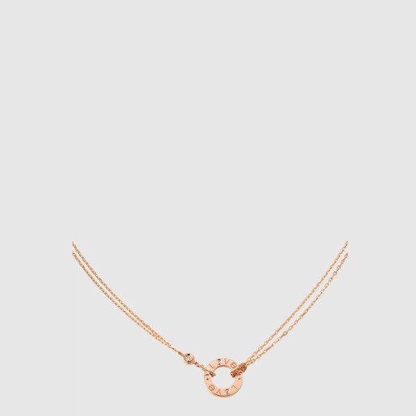 까르띠에 여성 러브 펜던트 다이아몬드 네크리스 - Cartier Womens Love Pendant Diamond Necklace - acc7983x