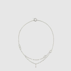 에르메스 여성 당크레 카오스 팬시 체인 네크리스 - Hermes Womens  Dancres Chaos Fancy Chain Necklace - acc8412x