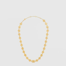 셀린느 여성 하트 골드 브라스 네크리스 - Celine Womens Heart Gold Brass Necklace - acc8418x