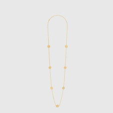 셀린느 여성 에어룸 메다일 소트와르 네크리스 - Celine Womens Heirloom Medale Sautoir Necklace - acc8419x