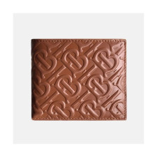 Burberry 2019 Leather Wallet - 버버리 2019 남여공용 레더 반지갑 BURW0101.Size(11CM).브라운