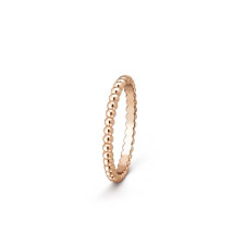 반클리프 아펠 여성 뻬를리 골드 비즈 링 - Van Cleef & Arpels Womens Perlée Ring - acc5933x