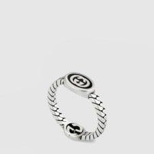 구찌 남/녀 인터로킹 G 반지 - Gucci Unisex Interlocking G Ring - acc7404x