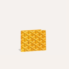 고야드 남/녀 옐로우 빅투와르 반지갑 - Goyard Unisex Victoire Wallets - gow54x