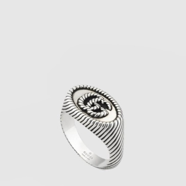 구찌 남/녀 GG 마몽 체인 반지 - Gucci Unisex GG Marmont Chain Ring - acc7614x