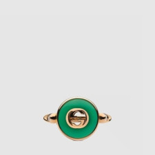 구찌 남성 다이애그널 인터로킹 G 반지 - Gucci Mens Diagonal Interlocking G Ring - acc7680x