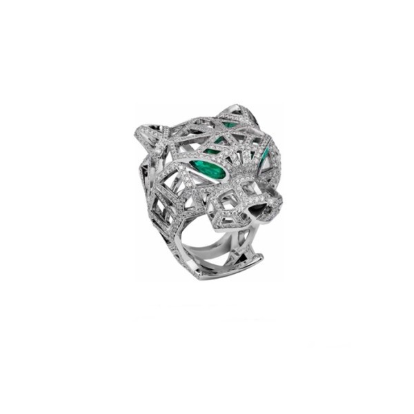까르띠에 남/녀 화이트 골드 반지 - Cartier Unisex White Gold Ring - acc2546x