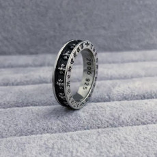 크롬하츠 남/녀 실버 반지 - Chrome Hearts Unisex Silver Ring - acc2664x