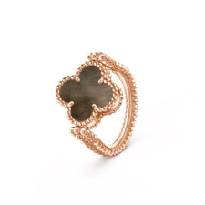 반클리프 아펠 여성 빈티지 알함브라 리버서블 링 - Van Cleef & Arpels Womens Vintage Alhambra Ring - acc7745x
