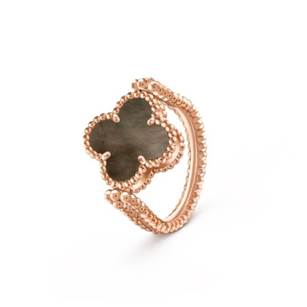 반클리프 아펠 여성 빈티지 알함브라 리버서블 링 - Van Cleef & Arpels Womens Vintage Alhambra Ring - acc7745x
