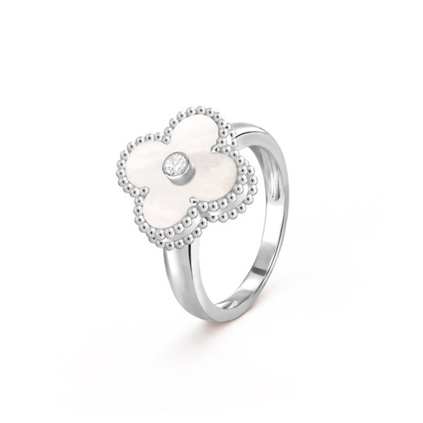 반클리프 아펠 여성 빈티지 알함브라 링 - Van Cleef & Arpels Womens Vintage Alhambra Ring - acc7750x