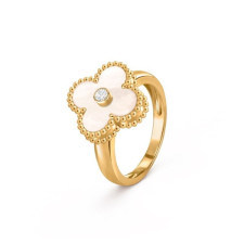 반클리프 아펠 여성 빈티지 알함브라 링 - Van Cleef & Arpels Womens Vintage Alhambra Ring - acc7753x