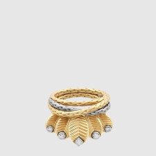 까르띠에 여성 그랑 드 카페 링 다이아몬드 - Cartier Womens Grand de Café Ring Diamond - acc7945x