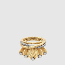 까르띠에 여성 그랑 드 카페 링 다이아몬드 - Cartier Womens Grand de Café Ring Diamond - acc7945x