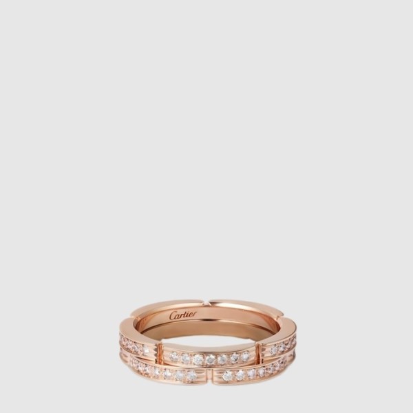 까르띠에 남/녀 마이용 팬더 웨딩 링 - Cartier Unisex Maillon Panthère Wedding Ring - acc7950x