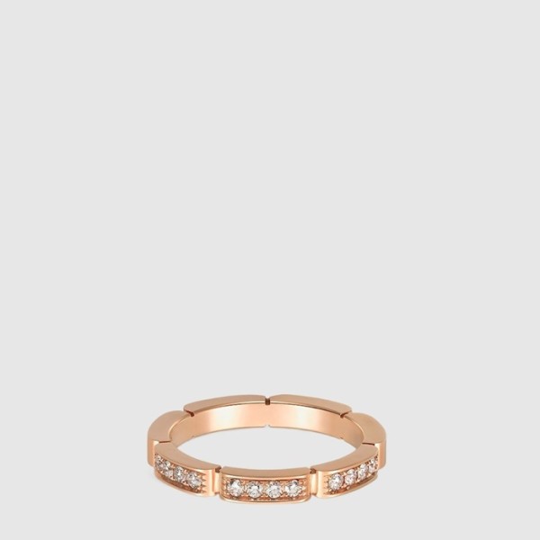 까르띠에 남/녀 마이용 팬더 웨딩 링 - Cartier Unisex Maillon Panthère Wedding Ring - acc7951x
